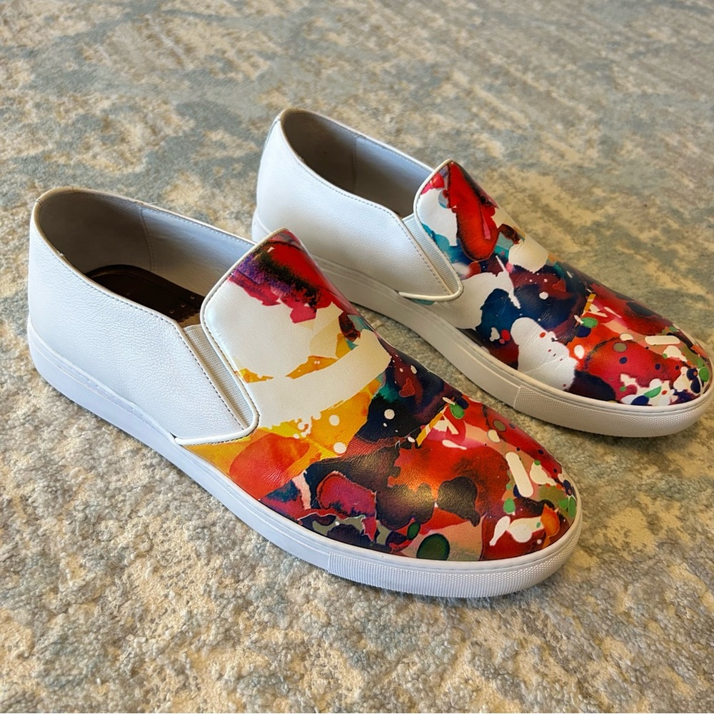 Robert Graham Leather Insole colorful Buddy mens slip ons 12